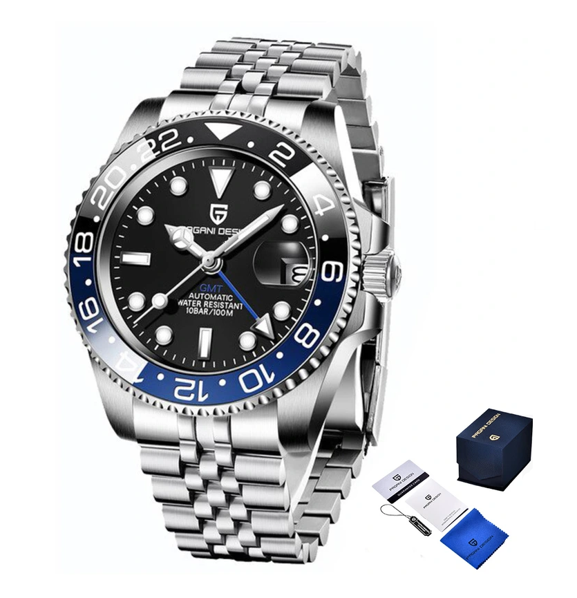 Наручний годинник Pagani Design PD-1662 Silver/Black