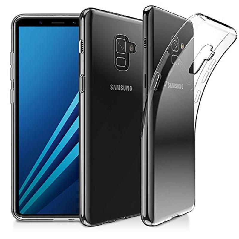 Прозорий Чохол Samsung Galaxy A8 + 2018 (ультратонкий силіконовий) (05889) Прозорий Чохол Samsung Galaxy A8 + 2018 (ультратонкий силіконовий) (05889)
