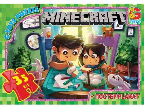 Пазлы Minecraft Велементовдень 35 элементов (2987455595)