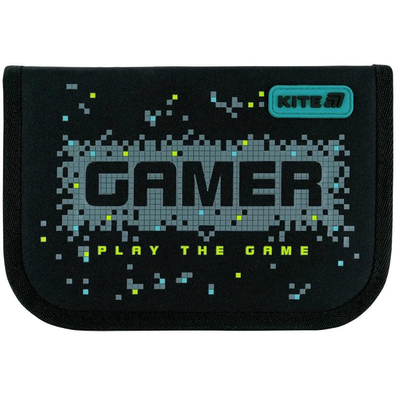 Пенал школьный без наполнения KITE Play the Game 1 отделение/1 отворот (K26-621-8)