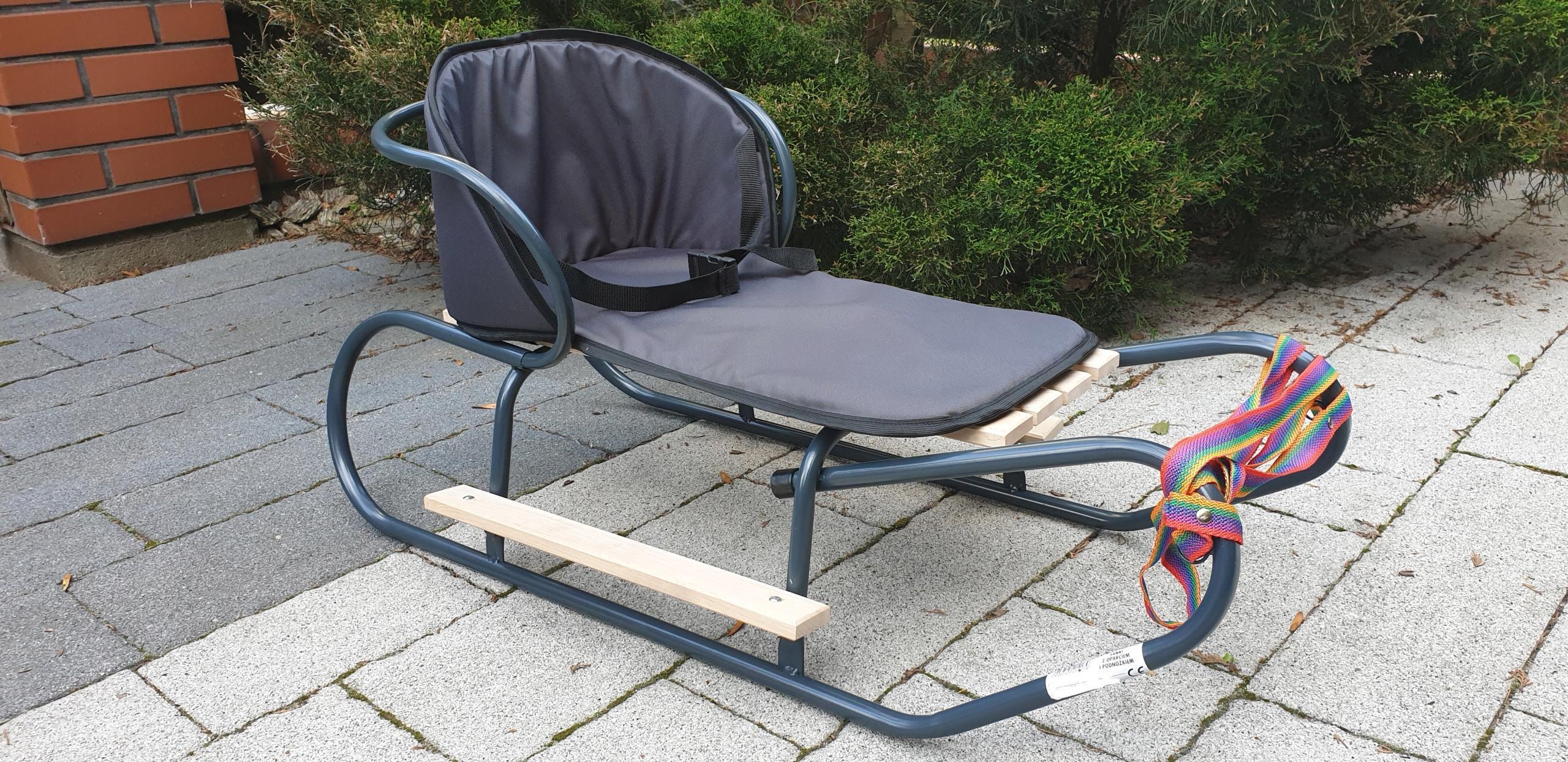 Санки Basic з матрациком Сірий - фото 4 Санки Basic з матрациком Сірий - фото 4