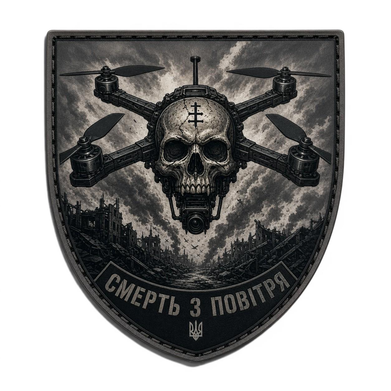 Патч-шеврон FPV "Смерть з повітря" (35345778)