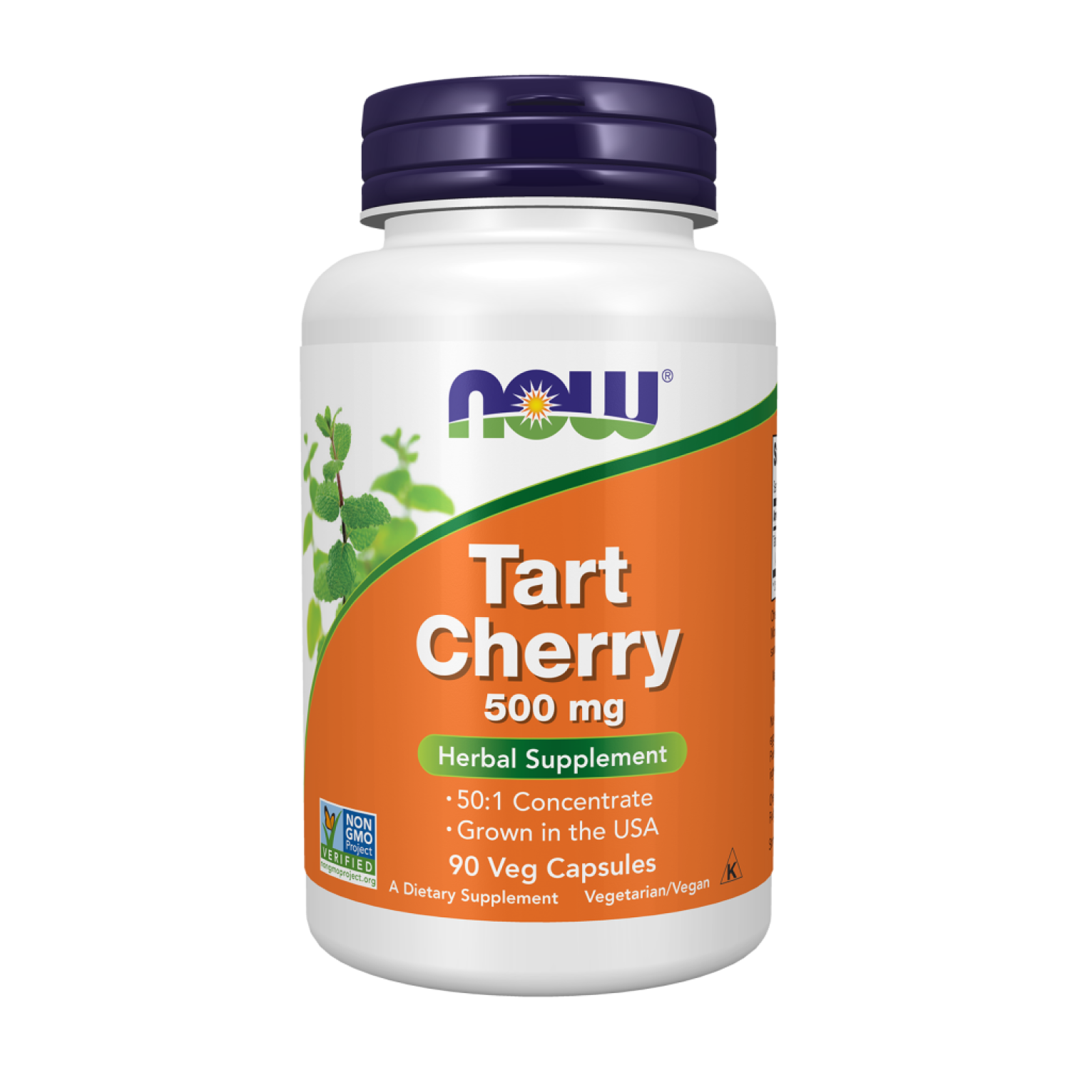 Дієтична добавка Now Foods Tart Cherry Екстракт дикої вишні 500 мг 90 капс. (CO003433)