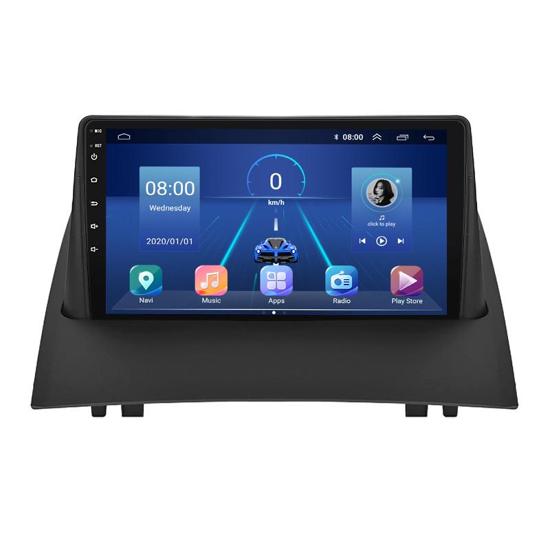 Автомагнитола штатная Lesko 4G/GPS/Wi-Fi для Renault Megane II Рестайлинг 2006-2009 6/128Gb 9" (1701193904)