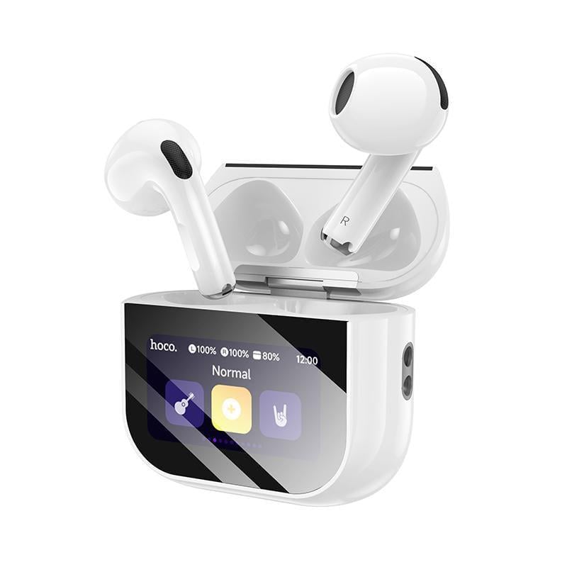 Беспроводные наушники Hoco EW82 Sparkle true wireless touch screen BT headset White (6942007646529)