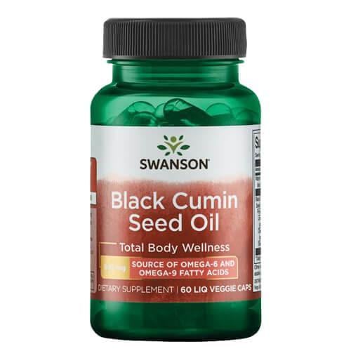 Чорний кмин Swanson Black Cumin Seed Oil 500 мг 60 caps (SWE063)