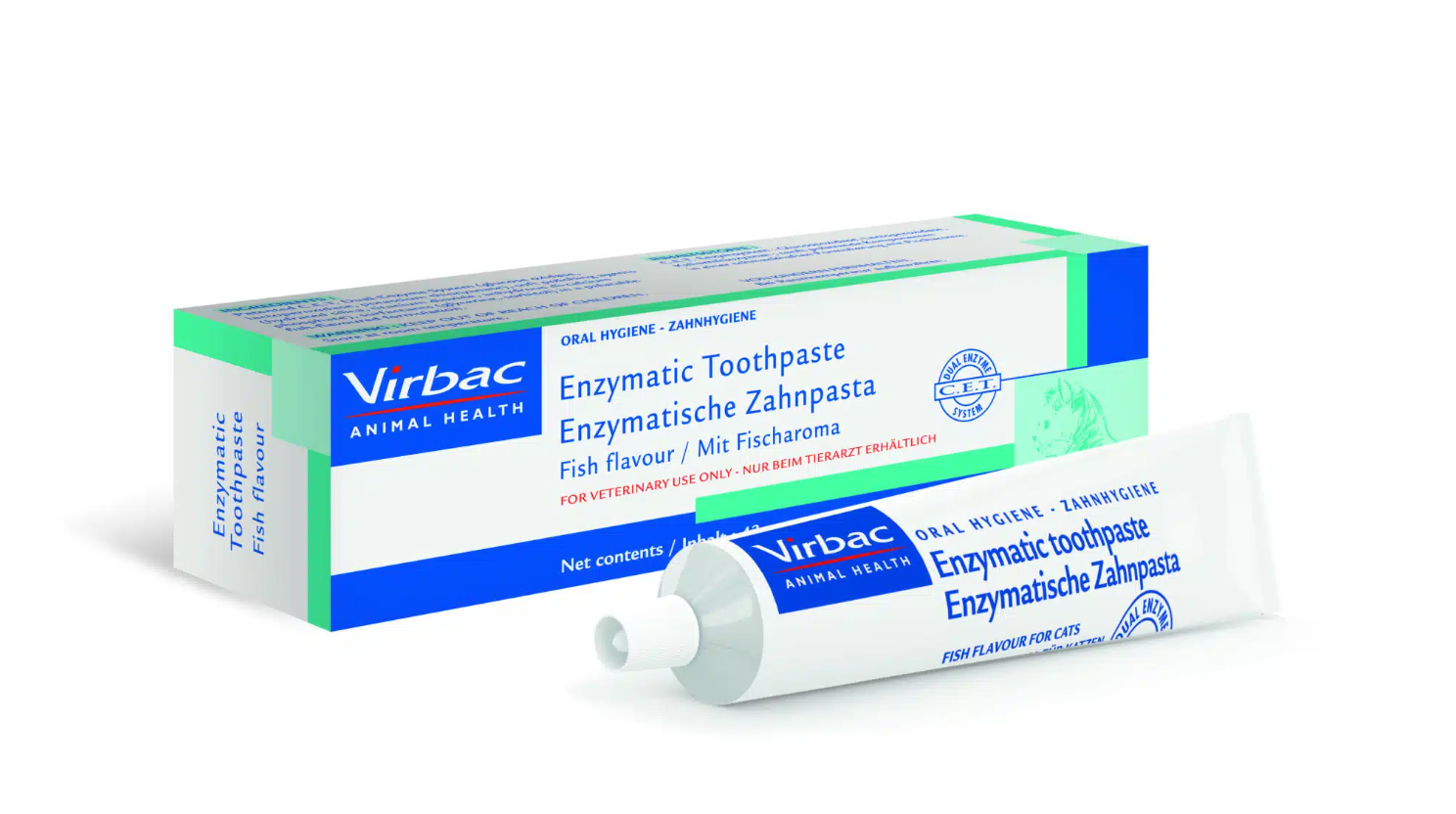 Зубная паста Enzymatic для кошек со вкусом рыбы 43 г