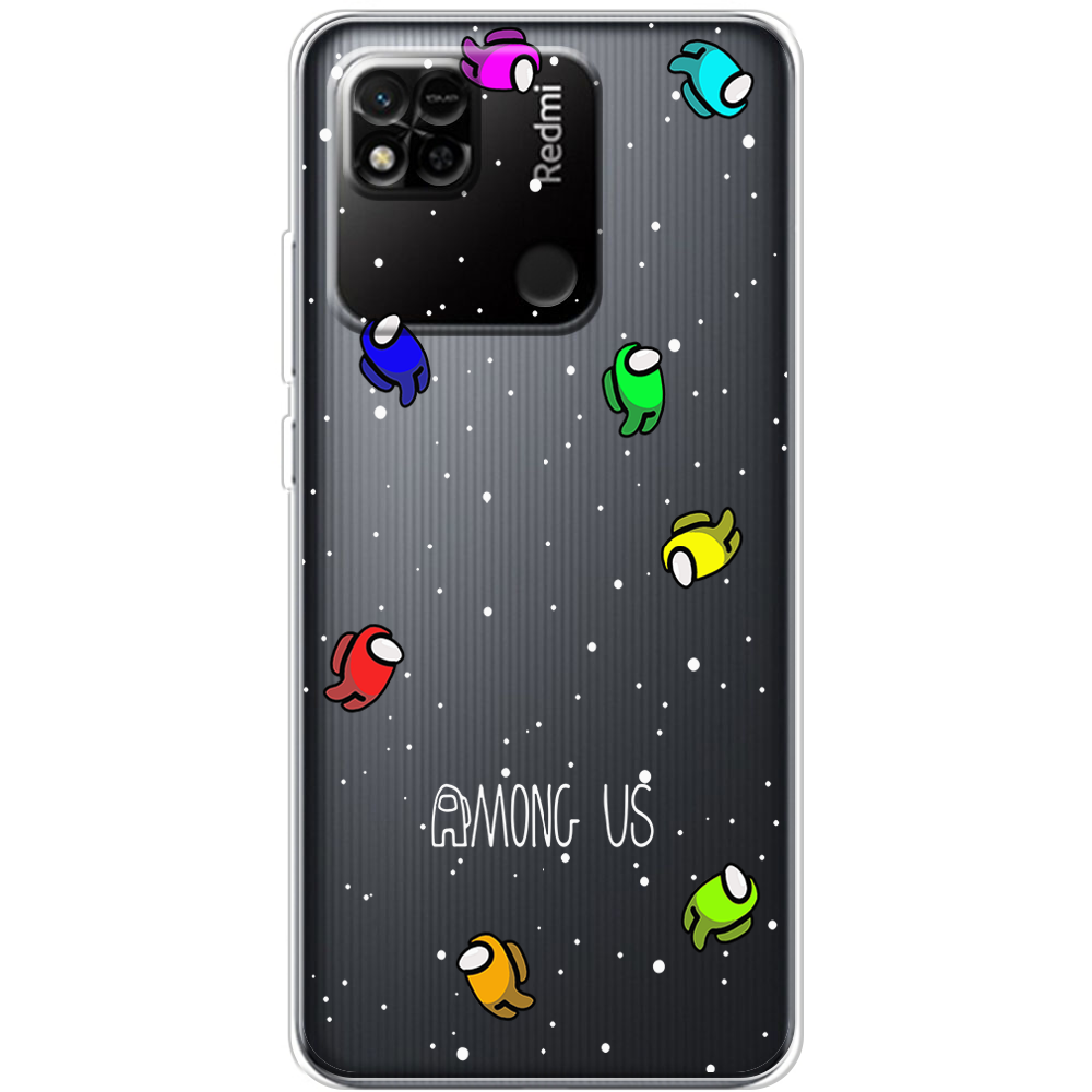 Чехол BoxFace Xiaomi Redmi 10A Among Us Invisible Прозрачный силикон (44590-bk76-44590)