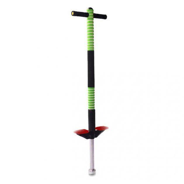 Джампер Pogo Stick дитячий до 40 кг Чорний/Зелений