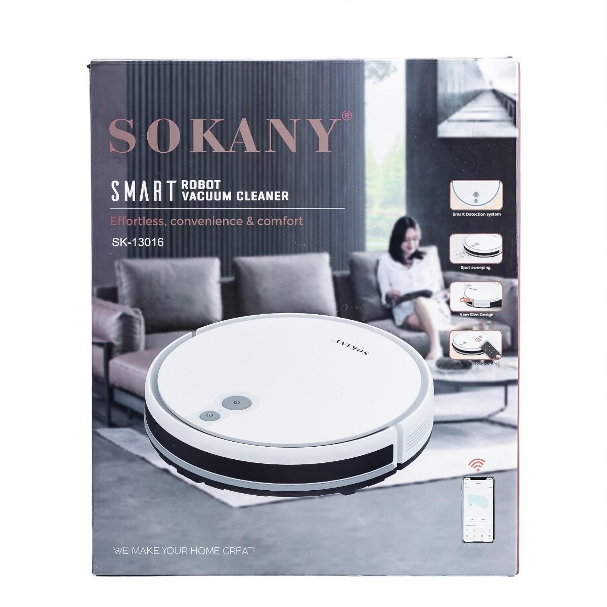 Робот-пылесос Sokany Белый (SK-13016W) - фото 9