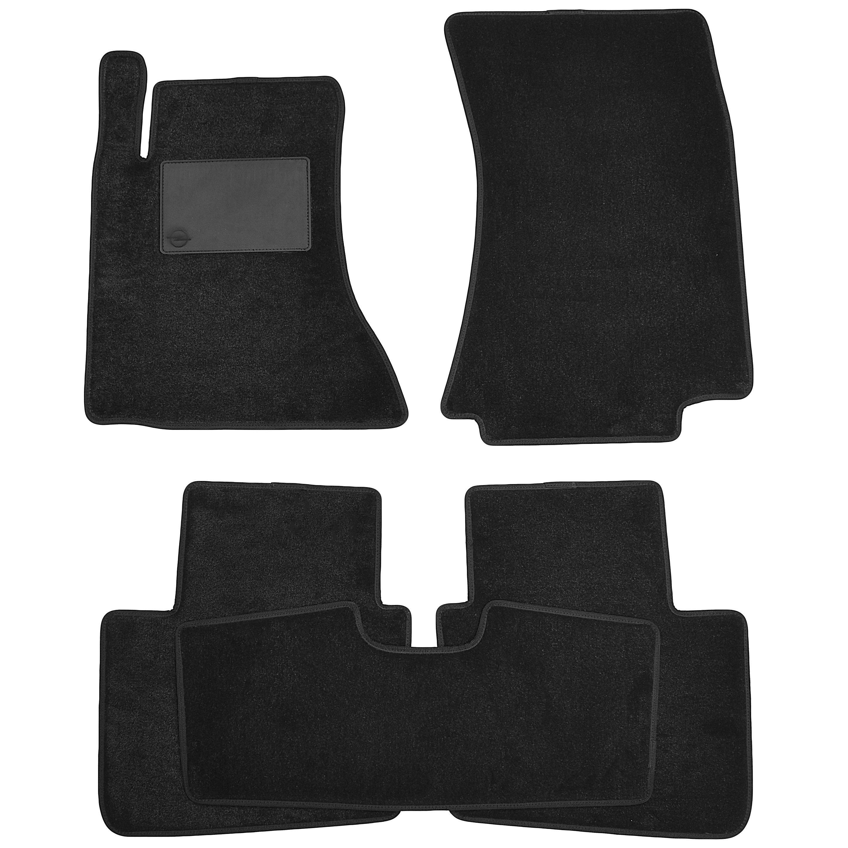 Коврики в салон Optimal для Opel Omega B '94-03 текстильные Черный