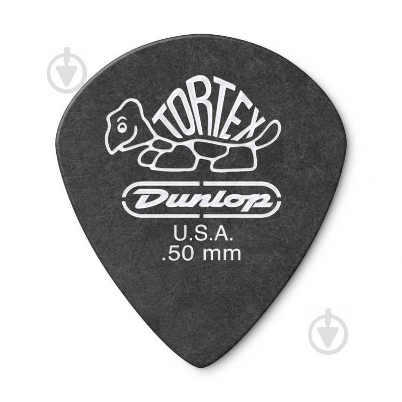 Медиатор Dunlop 4820 Tortex Pitch Black Jazz III Guitar Pick 0.50 mm (1 шт.)