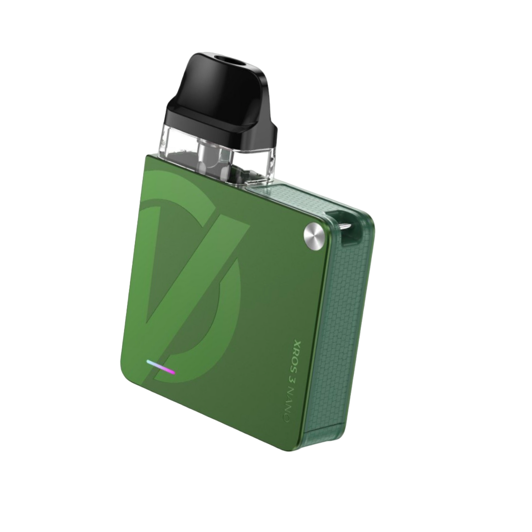 POD-система Vaporesso XROS 3 Nano Pod Kit многоразовая 1000 mAh 2 мл 2 картриджа в комплекте Olive Green (37ab45a1)