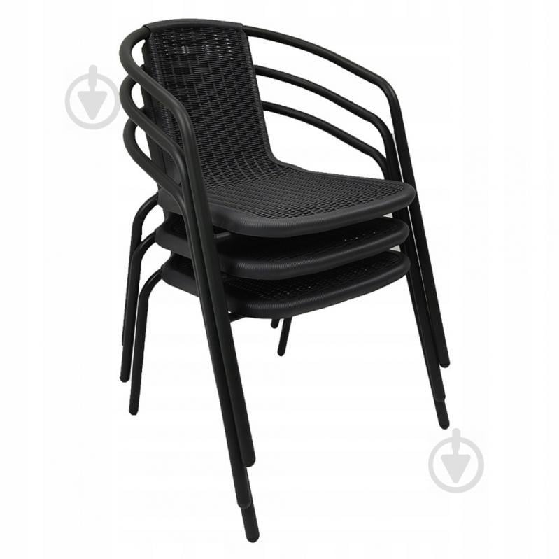 Комплект садових меблів Kontrast Garden Bistro Black-6
