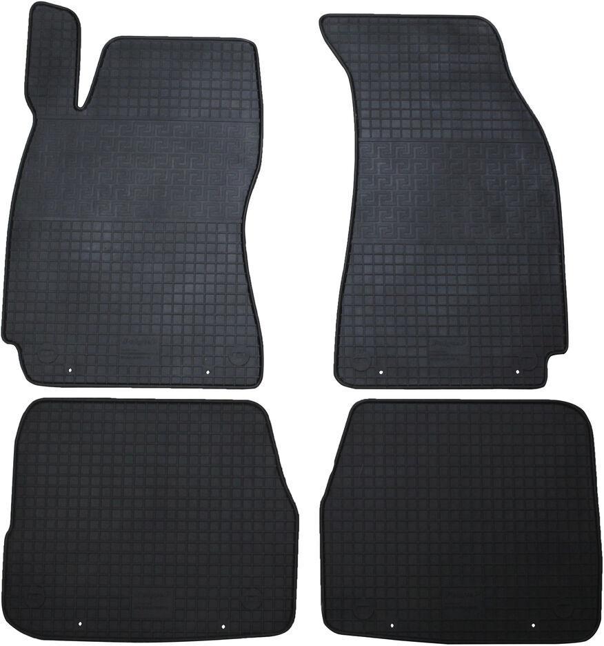 Коврики автомобильные в салон Polytep Skoda Super B с 01-08 г.в. 4 шт. Черный (15292995)