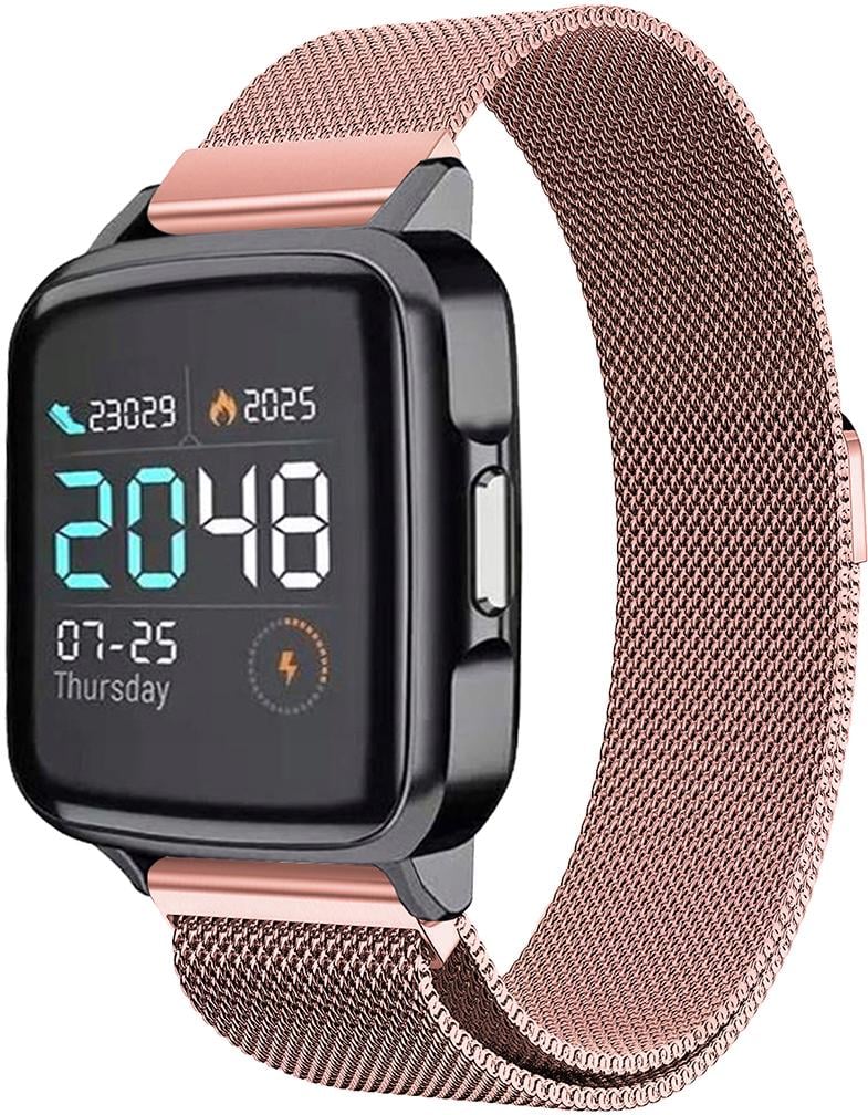 Ремінець Міланська петля Milano Haylou Smart Watch 2 LS02 Pink (19152)