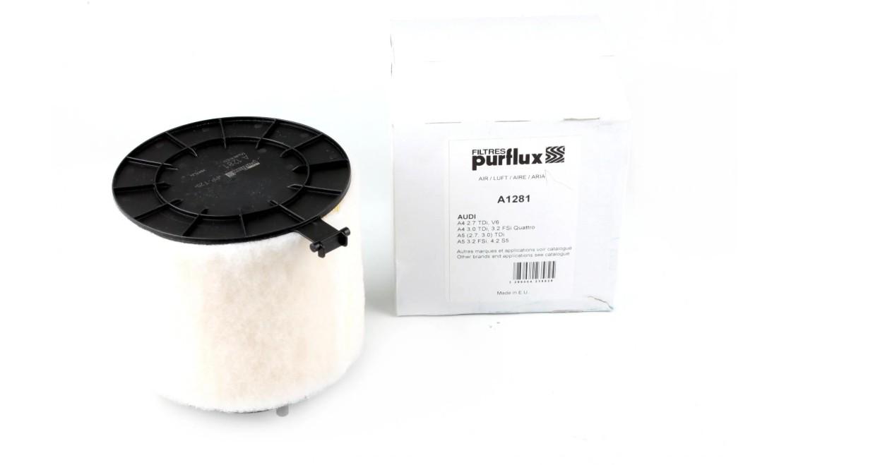 Фильтр воздушный PURFLUX для Audi A4/A5 2,7-3,0TDI/3,0-3,2TFSI 07-17- (A1281)