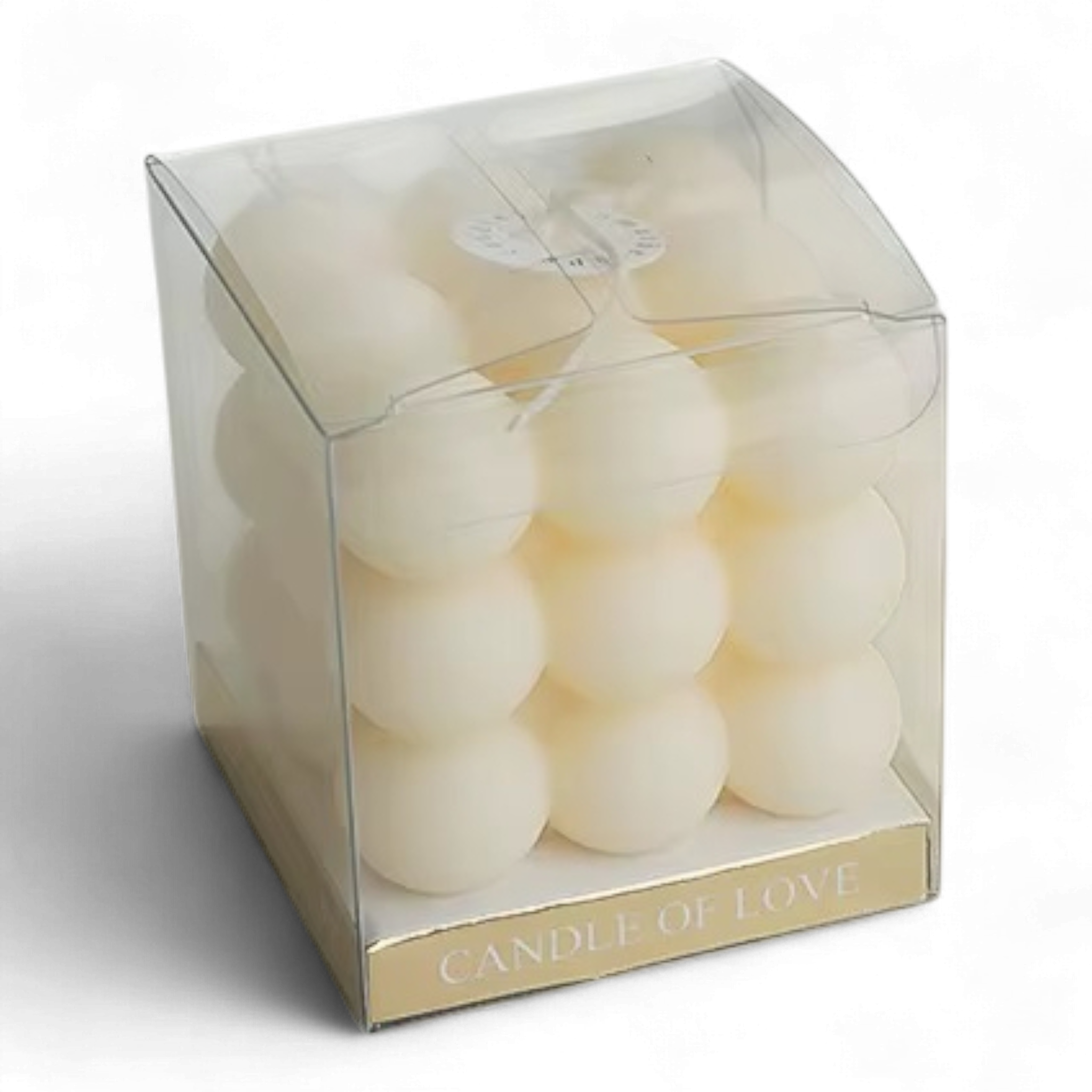 Свічка бульбашково-кубічна Du Song Бежевий (00010) - фото 4 Свічка бульбашково-кубічна Du Song Бежевий (00010) - фото 4