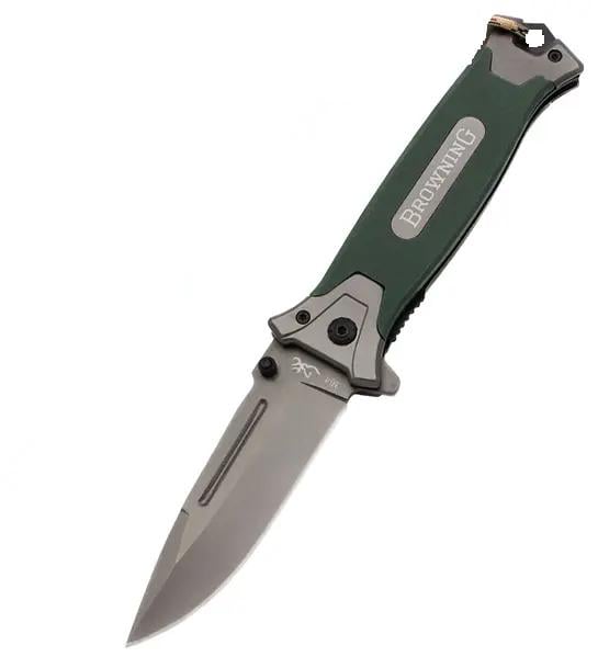 Ніж складаний туристичний тактичний без мотузки 22 см