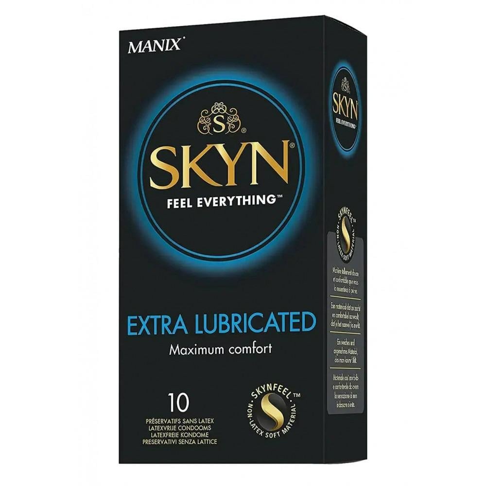 Презервативы безлатексные Skyn Extra Lubricated с дополнительной смазкой 10 шт. (S414352)