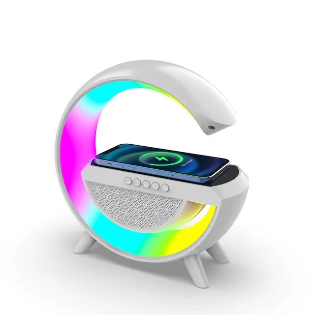 Лампа настільна G-Smart Light Sound Machine Білий (1-18- ME888) - фото 3