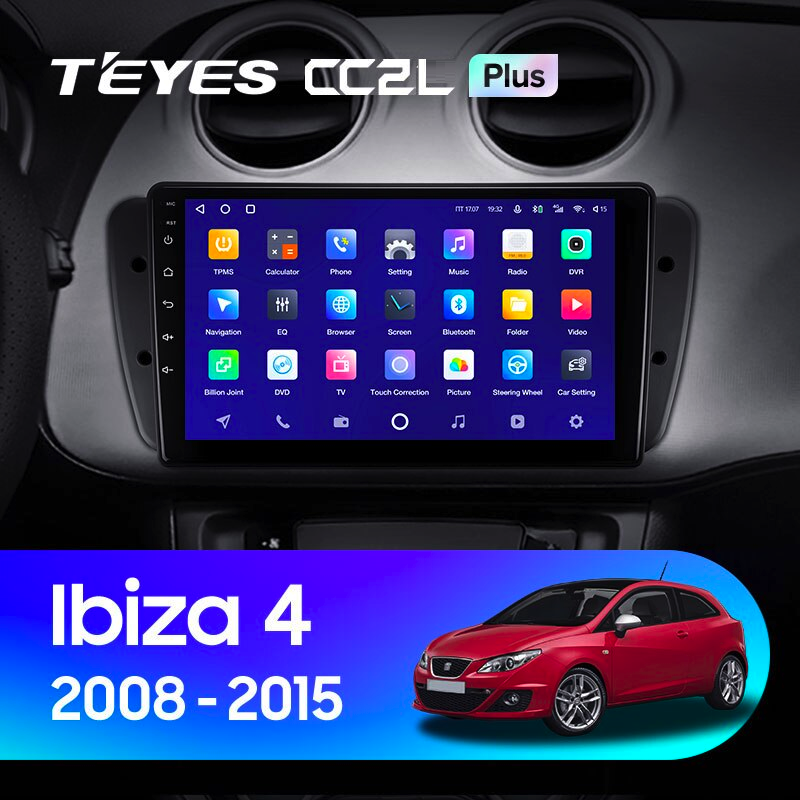 Автомагнітола штатна Teyes CC2L Plus 2/32 для SEAT Ibiza 6J 4 2008-2015 Android (1737676034) - фото 3