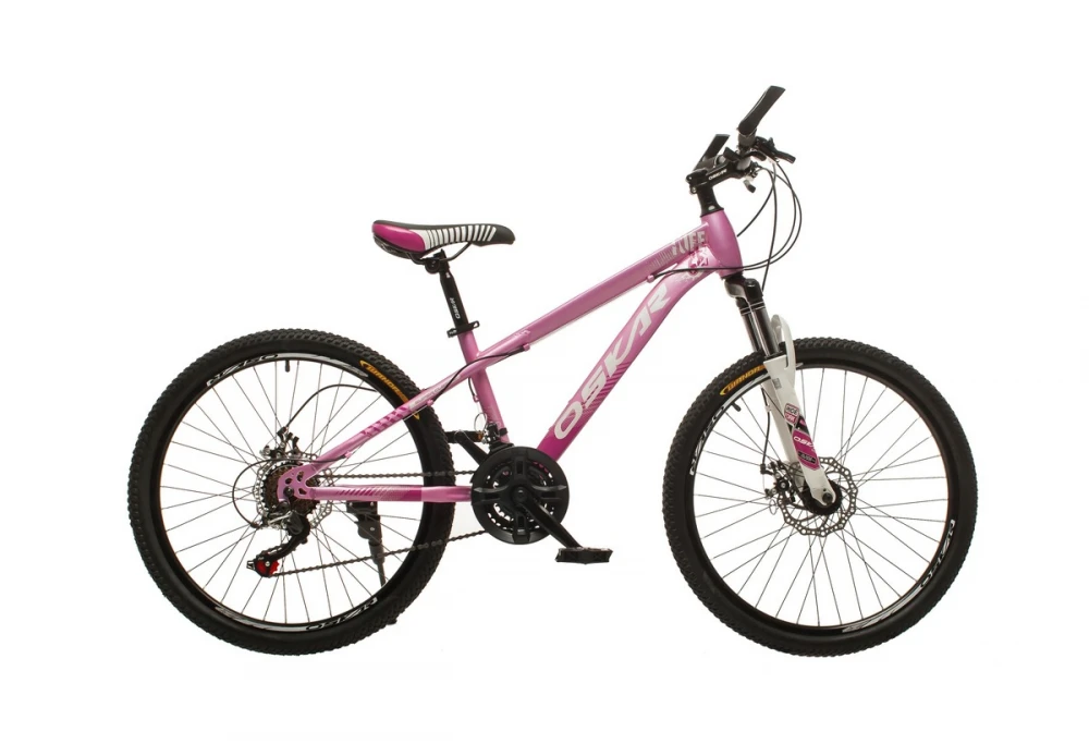 Велосипед Oskar Tuff M16021 24" 13" 2022 Фиолетовый (366461)