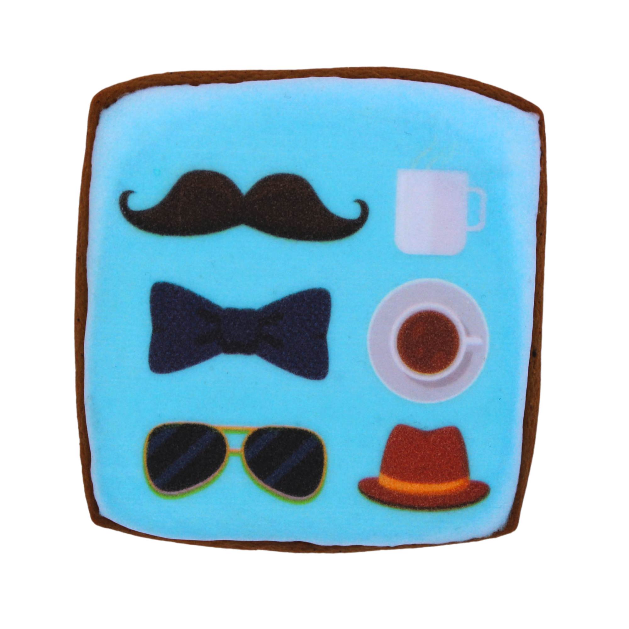 Пряник с принтом Крафт Печиво День Отца Аксессуары 45 г