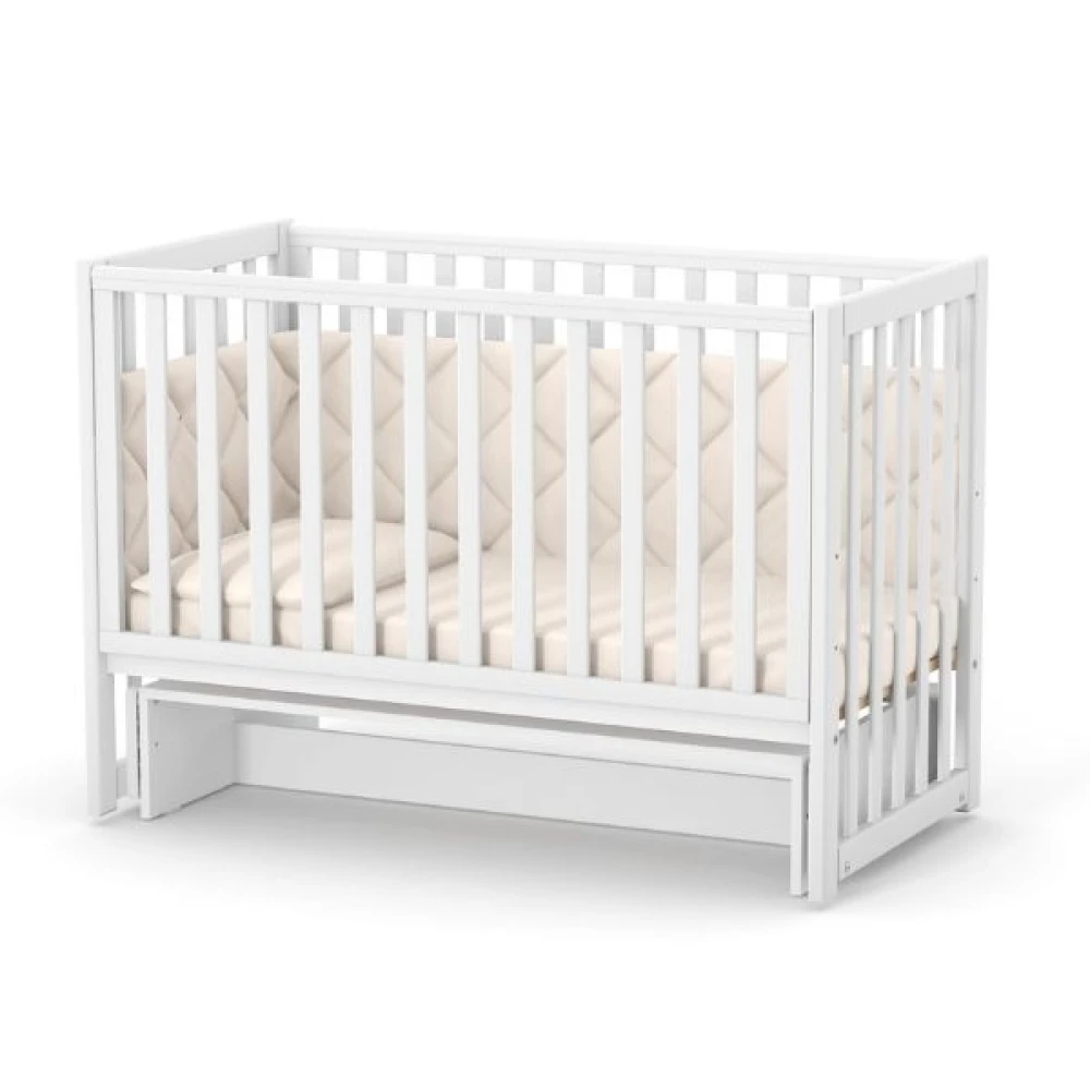 Детская кроватка Veres ЛД 13 120x60 см Белый - фото 4 Детская кроватка Veres ЛД 13 120x60 см Белый - фото 4