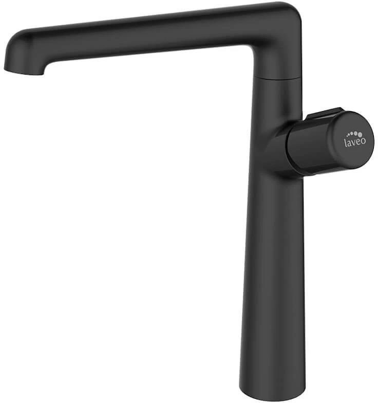 Смеситель для умывальника Laveo Pretto Black (BAO 725D)