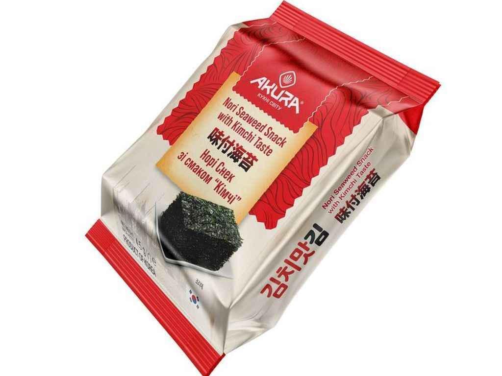 Чіпси норі AKURA Кімчі 4,5 г (1017249)
