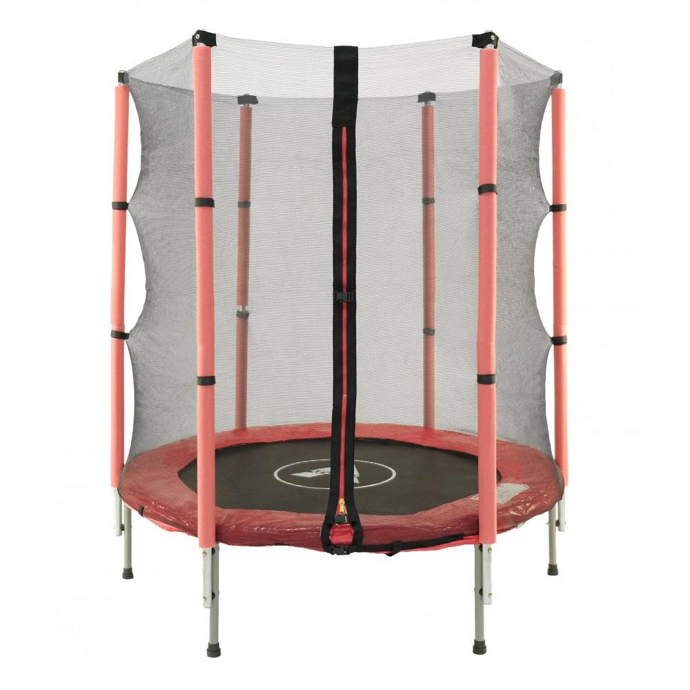 Батут детский Atleto с сеткой 140 см Красный (21000401) - фото 5 Батут детский Atleto с сеткой 140 см Красный (21000401) - фото 5