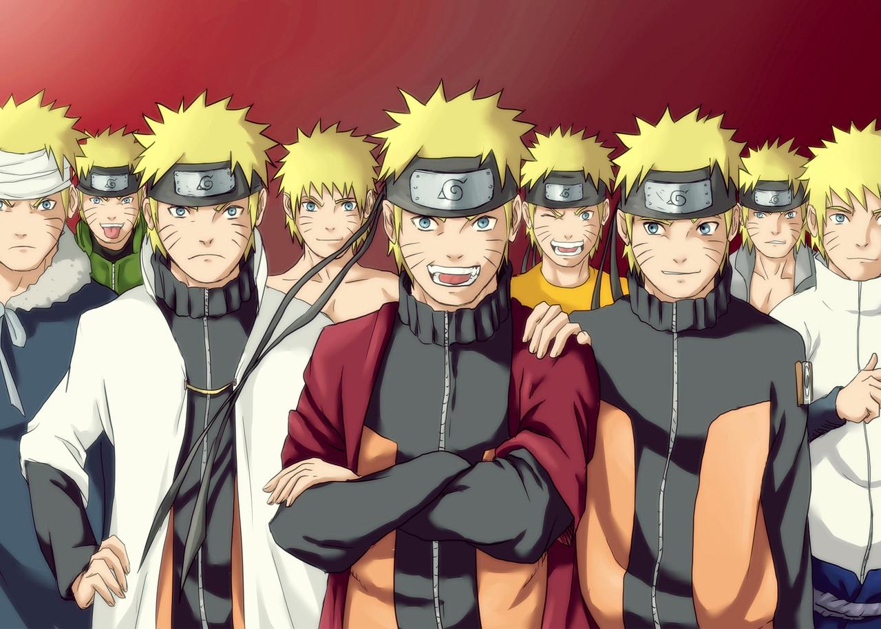Картина GeekLand Naruto много двойников (NU 09.028)