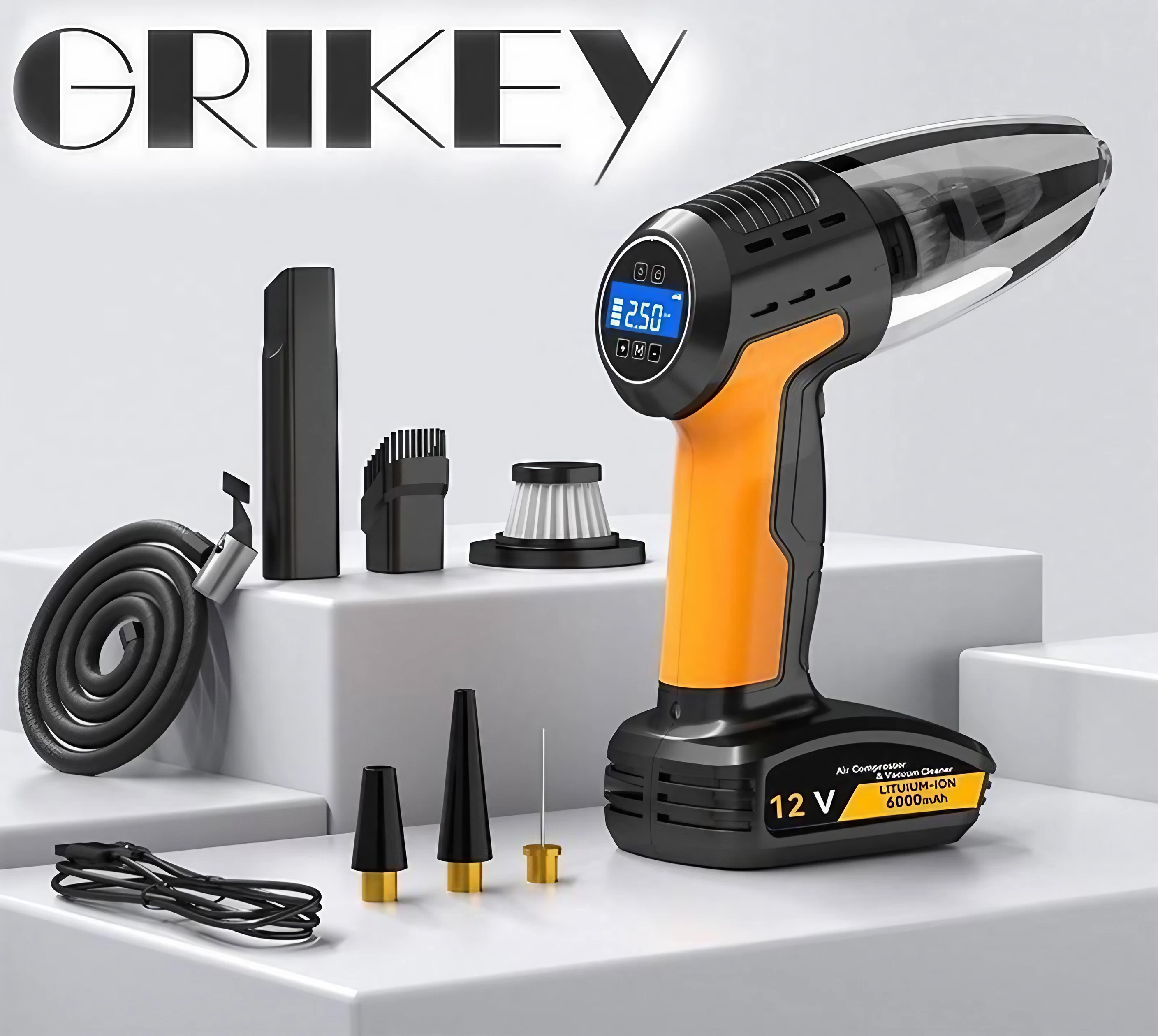 Пылесос для дома ручной с компрессором (mld17373) - фото 4