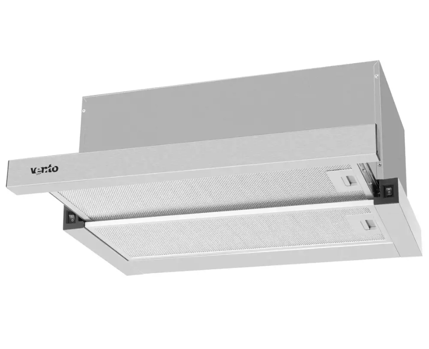 Витяжка кухонна Ventolux GARDA 60 INOX 1100 LED