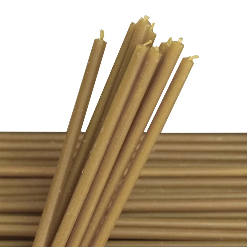 Свічка зі 100% воску 21 см 0,5 кг 85 шт. (6540) - фото 2 Свічка зі 100% воску 21 см 0,5 кг 85 шт. (6540) - фото 2