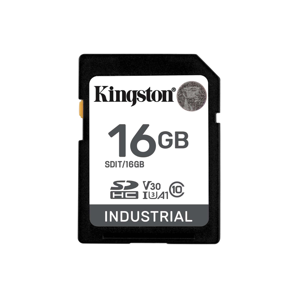 Карта памяти Kingston SDIT 16 Гб SDHC Industrial Class 10/UHS-I/U3/V30/A1 (21264448)