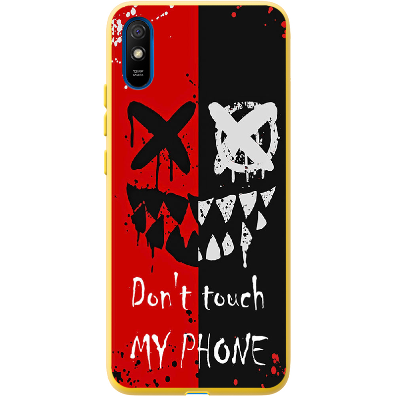 Чехол BoxFace Xiaomi Redmi 9A Bad Smile Желтый силикон (40304-up2468-41061)