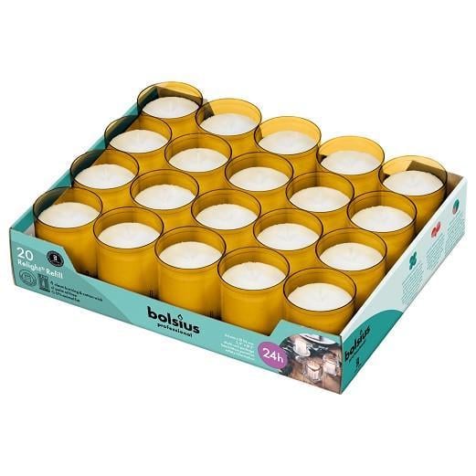 Свеча ReLight Refills Bolsius Amber 20 шт.