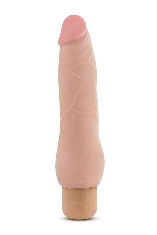 Вибратор реалистичный Blush Au Naturel Fabien на батарейках Телесный (330722BL)