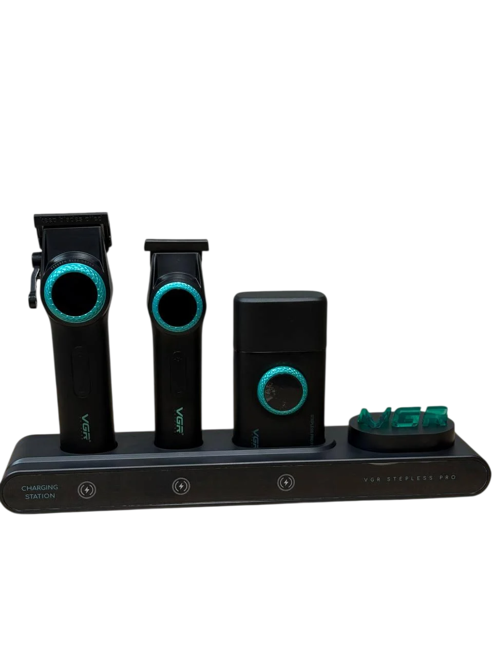 Набор для стрижки и бритья VGR Stepless Pro беспроводной 3в1 V-001/V-977/V-377 Черный