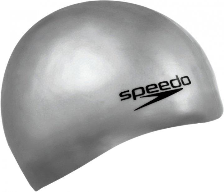 Шапка для плавання Speedo SILC MOUD CAP AU Unisex OSFM Сріблястий (5051746920768) - фото 1