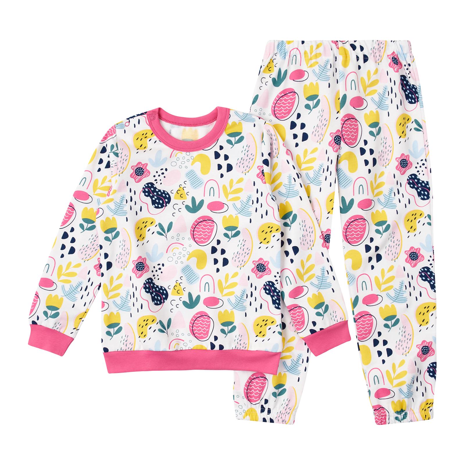 Піжама дитяча ЛяЛя тепла 98 см Малиновий (К3ФТ152)