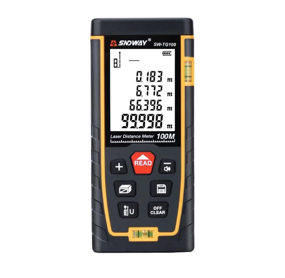 Далекомір лазерний Sndway SW-TG100 на 100 м (937360626) Далекомір лазерний Sndway SW-TG100 на 100 м (937360626)