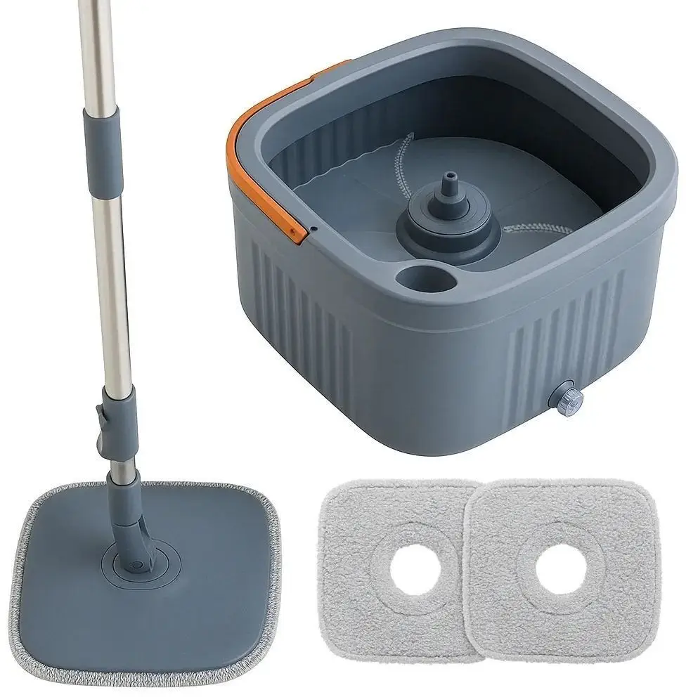 Швабра Clean Living Unlimited Control с ведром и бесконтактным отжимом (36851089) Швабра Clean Living Unlimited Control с ведром и бесконтактным отжимом (36851089)