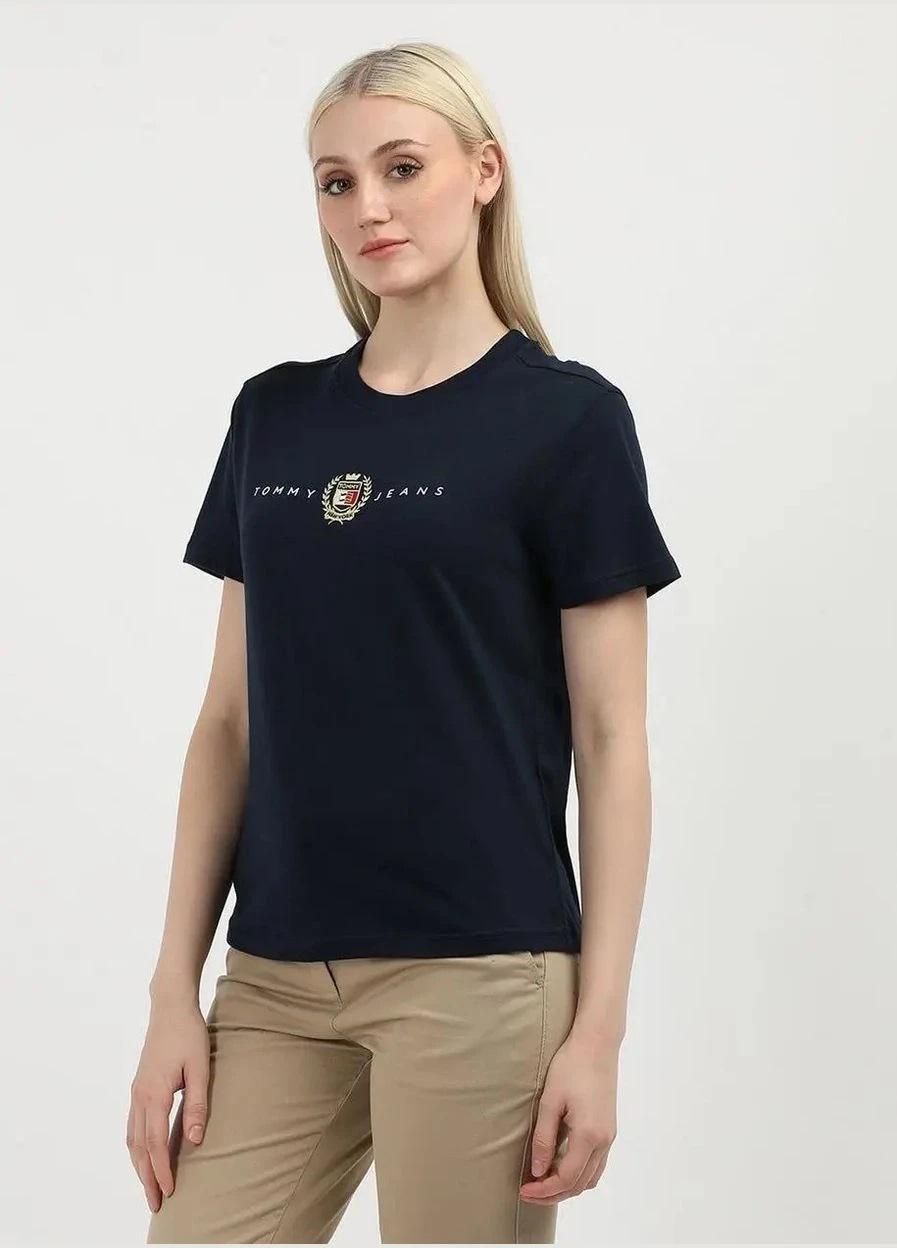Футболка женская Tommy Hilfiger Embroidered Crest M (6025BL)