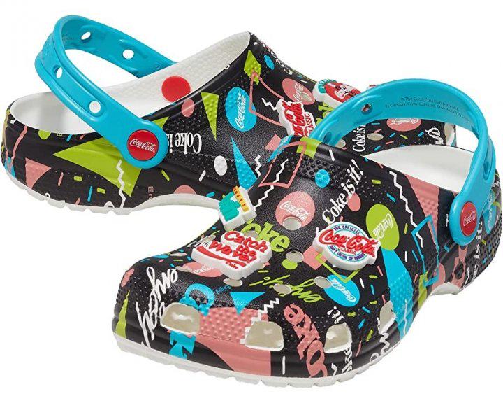 Сабо Crocs Coca-Cola 90s р. W8/EUR 38-39 Black/Multi (8643364)