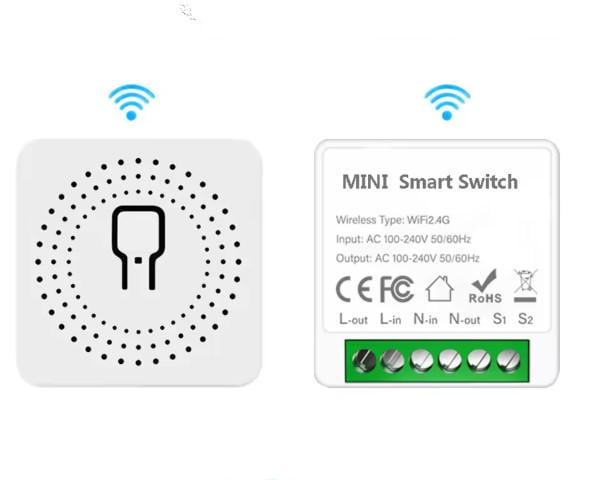 Реле Tuya Smart Switch Wi-Fi бездротовий вимикач 16 А (AWN-00513) - фото 4 Реле Tuya Smart Switch Wi-Fi бездротовий вимикач 16 А (AWN-00513) - фото 4
