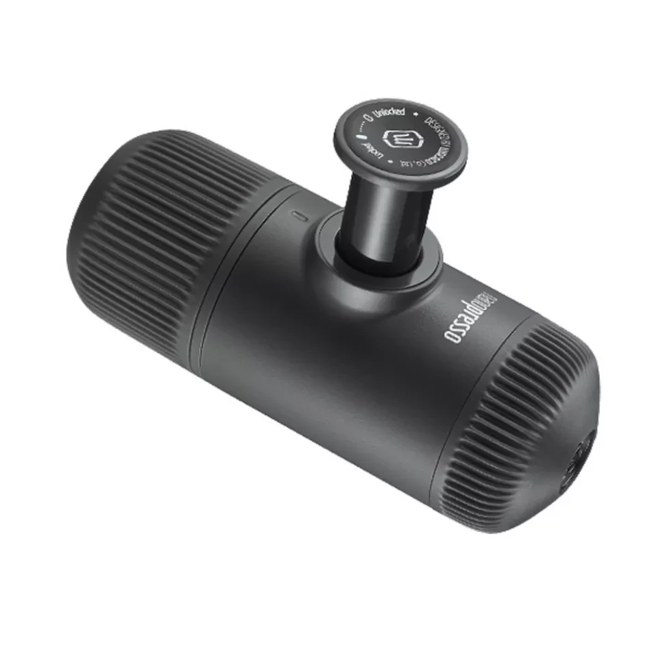 Эспрессо-кофеварка Wacaco Nanopresso с чехлом механическая для молотого кофе Серый (WNANOGRcase) - фото 3 Эспрессо-кофеварка Wacaco Nanopresso с чехлом механическая для молотого кофе Серый (WNANOGRcase) - фото 3