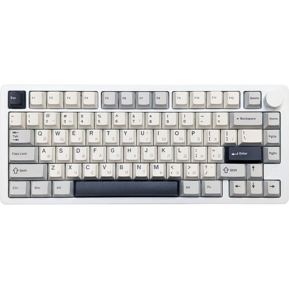 Клавіатура ігрова механічна Attack Shark X86 бездротова с Hot Swap White (X86SW_AS)